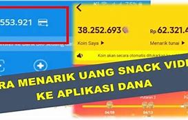 Apk Mendapat Uang Cepat Dapat Koin Di Snack Video Tanpa Undang Teman